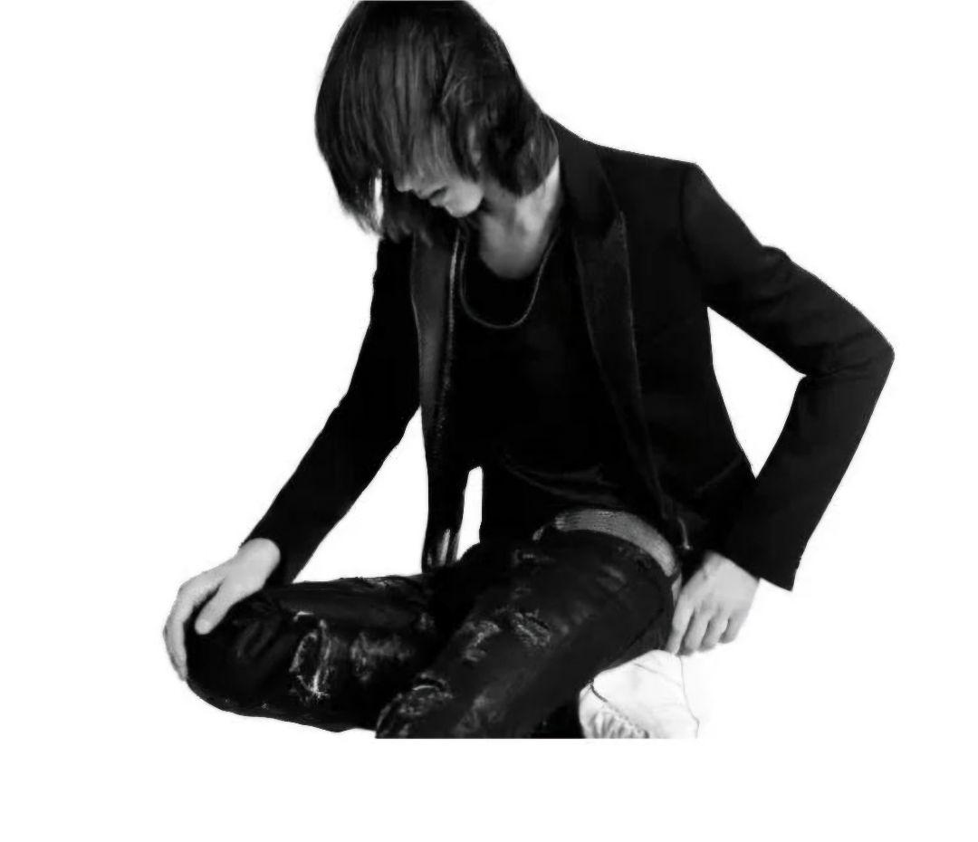 エディたら　04SS Dior Homme パイソンラペル テディ44