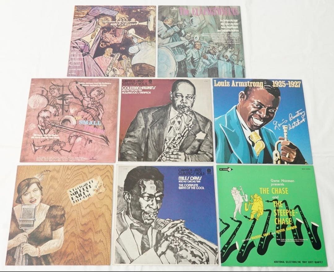 ジャズ Jazz 8枚 レコードセット