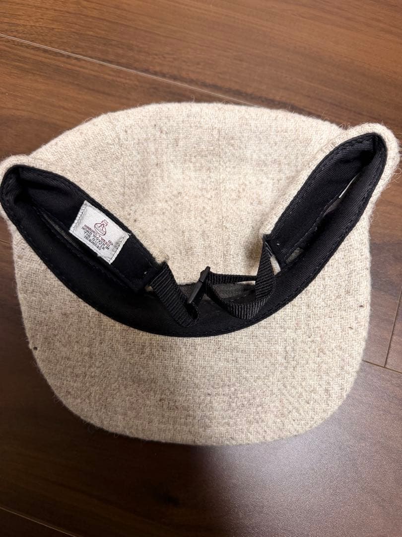 帽子 Supreme harris tweed wool camp cap