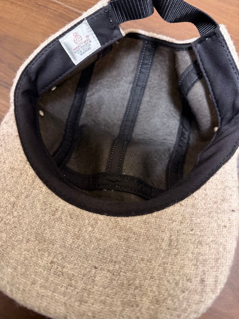 帽子 Supreme harris tweed wool camp cap