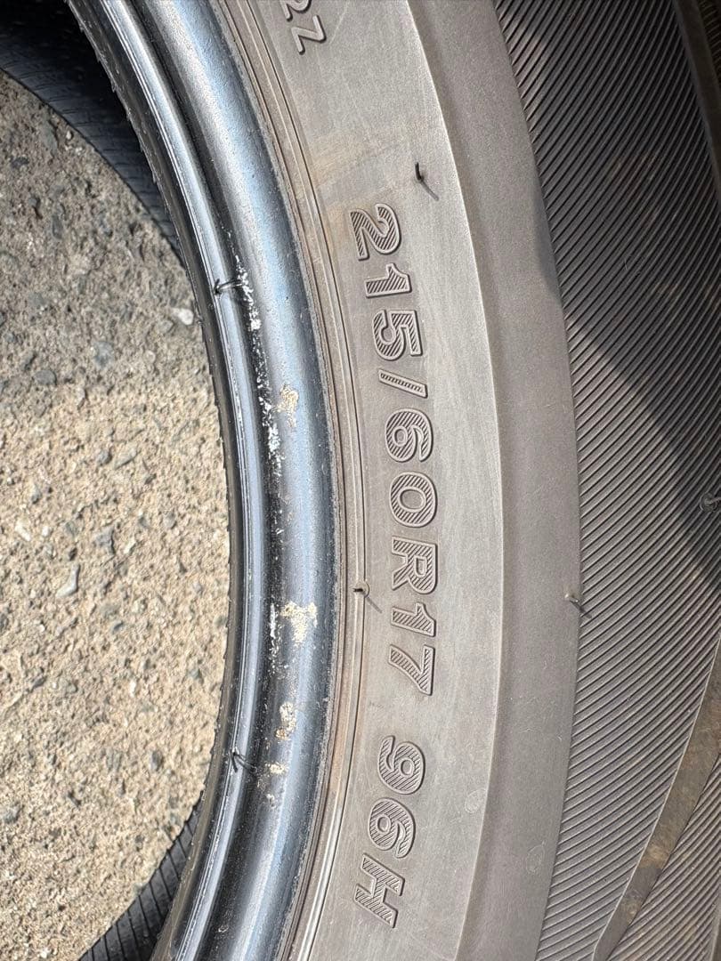 Y*a様 BRIDGESTONE REGNO 215/60R17 22年