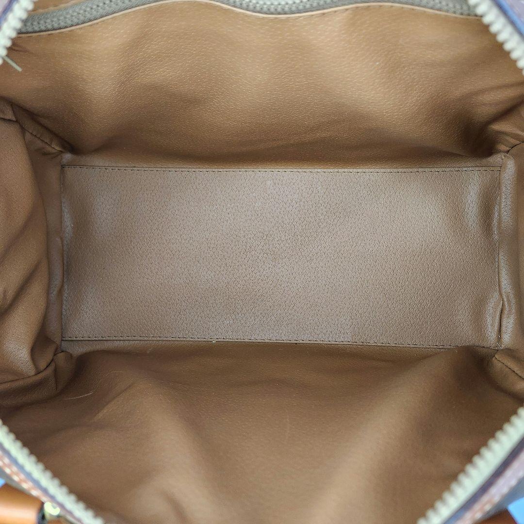 セリーヌ CELINE マカダム柄 ボストンバッグ ヴィンテージ ABランク