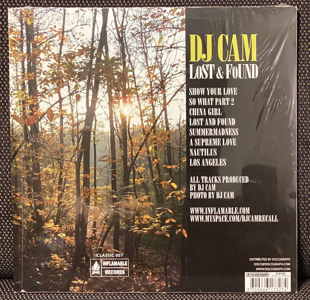 (USED) DJ CAM LOST & FOUND アナログレコード　レア盤