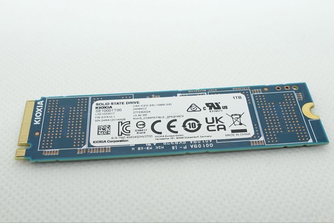 内蔵型SSD KIOXIA EXCERIA PRO NVMe SSD 1TB (Gen4)