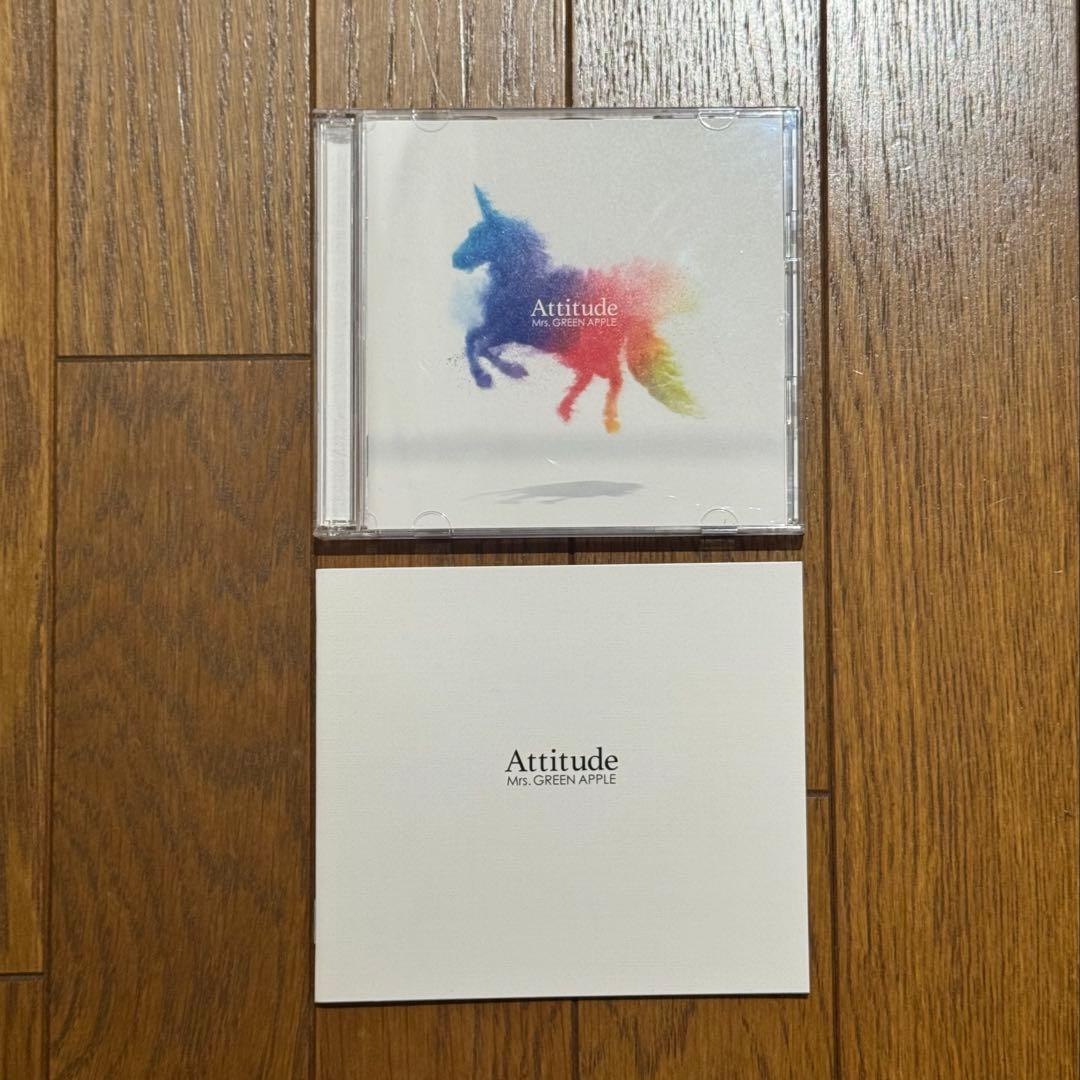 Mrs. GREEN APPLE Attitude 初回限定版 CD