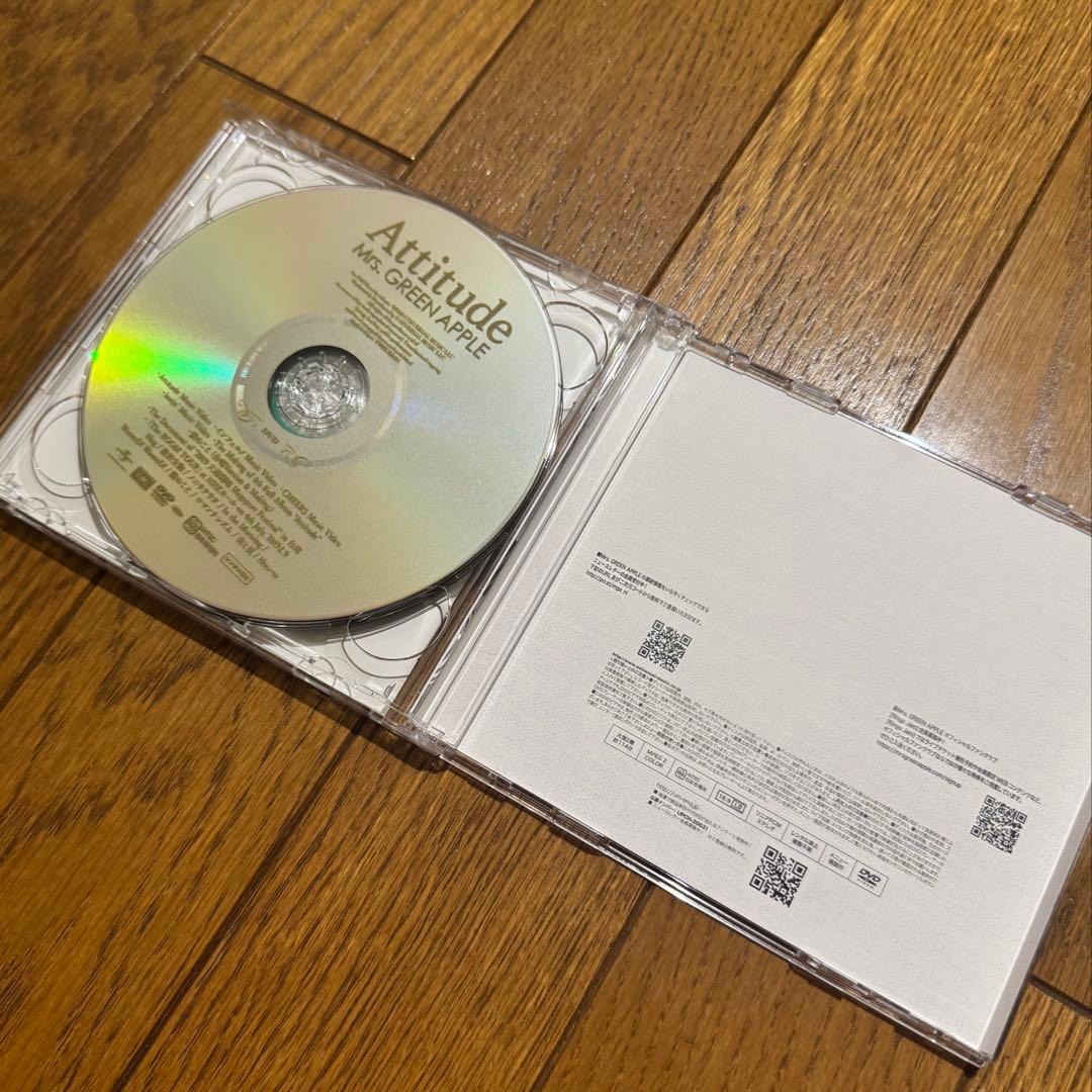 Mrs. GREEN APPLE Attitude 初回限定版 CD