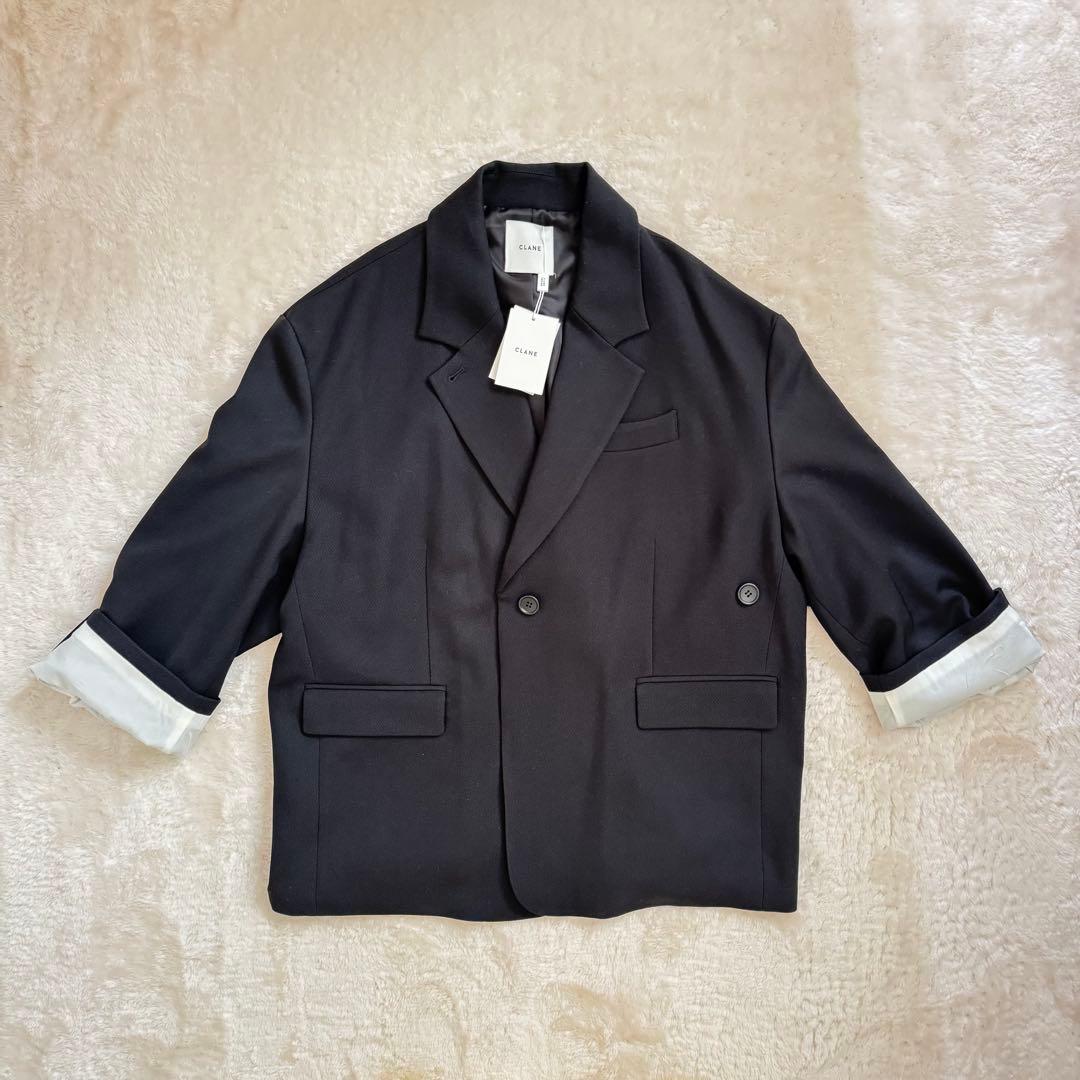 ジャケット・アウター CLANE 2WAY TAILORED OVER JACKET