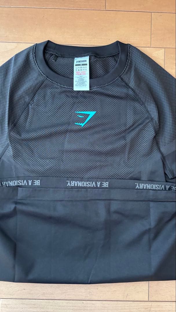 トップス  onyx v5 blue shortsleeve M