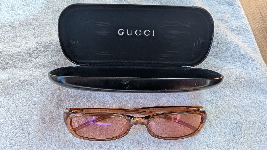 GUCCI GG 0061S オーレンジサングラス ケース付き