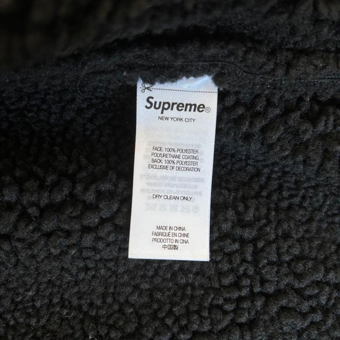 ジャケット・アウター Supreme Faux Shearling Hooded Jacket S