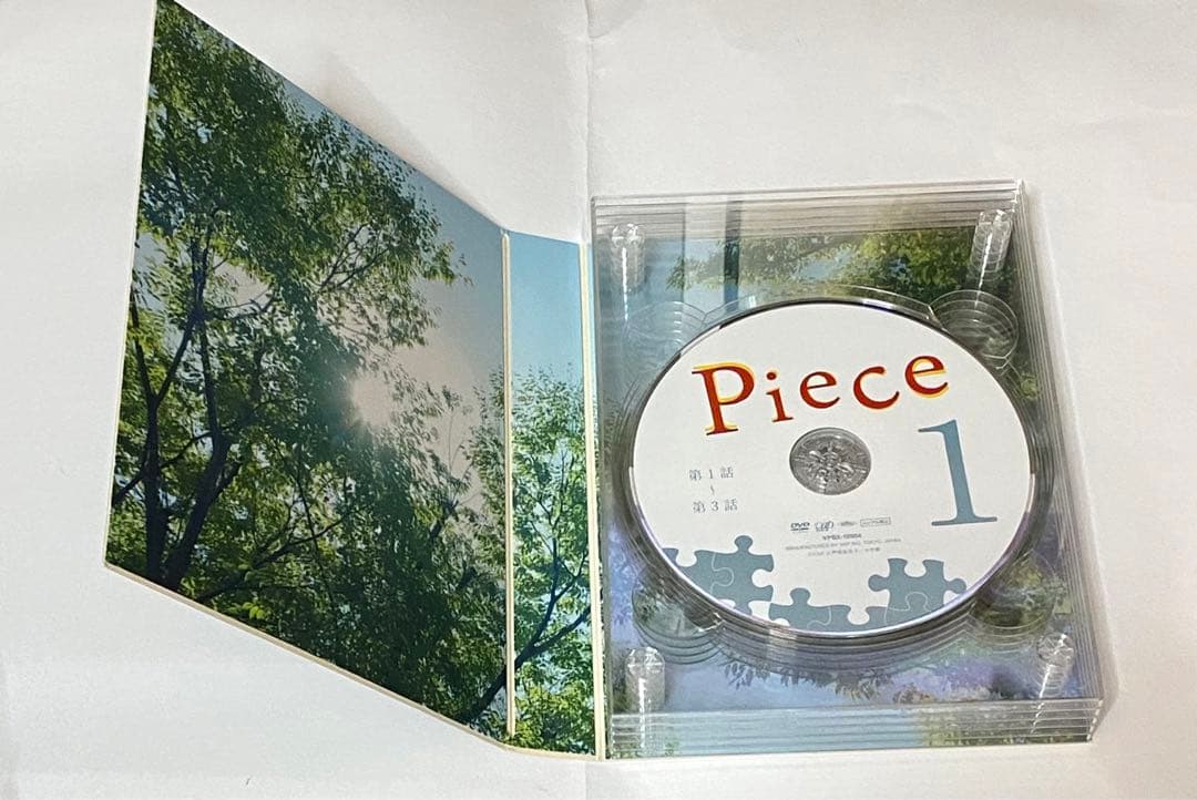 piece ドラマDVD 豪華版　初回限定生産　中山優馬　本田翼　松村北斗