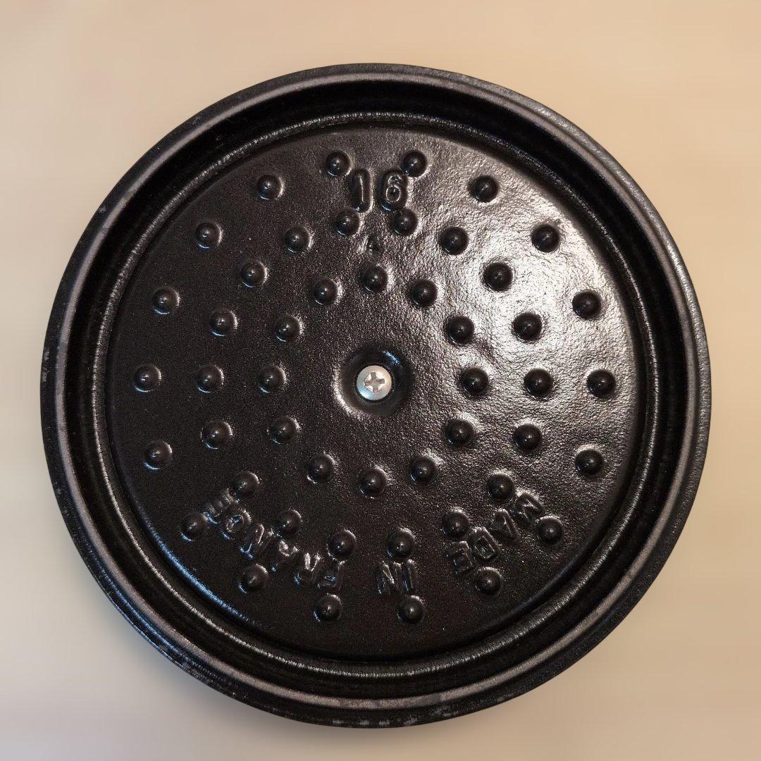 ④ストウブ STAUB ピコ・ココット ラウンド 深型鍋 16センチ