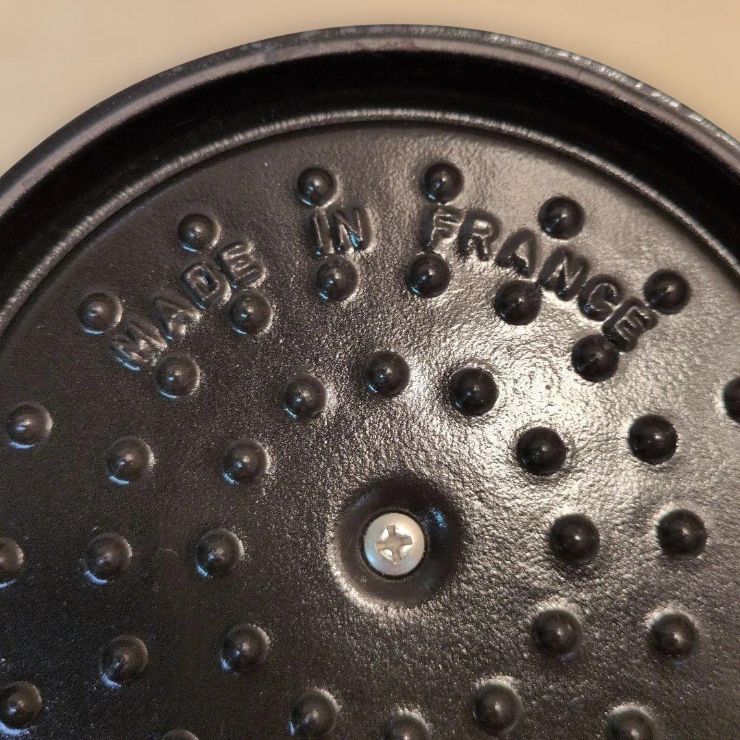 ④ストウブ STAUB ピコ・ココット ラウンド 深型鍋 16センチ