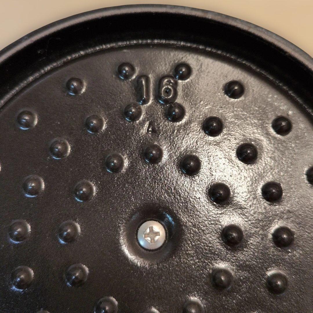 ④ストウブ STAUB ピコ・ココット ラウンド 深型鍋 16センチ