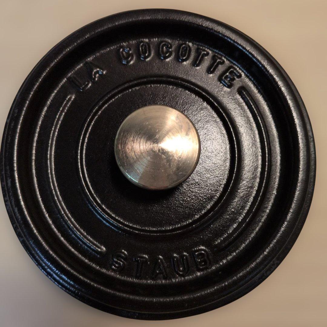 ④ストウブ STAUB ピコ・ココット ラウンド 深型鍋 16センチ