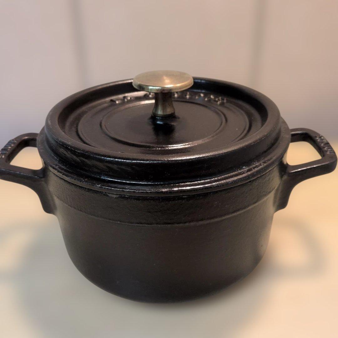 ④ストウブ STAUB ピコ・ココット ラウンド 深型鍋 16センチ