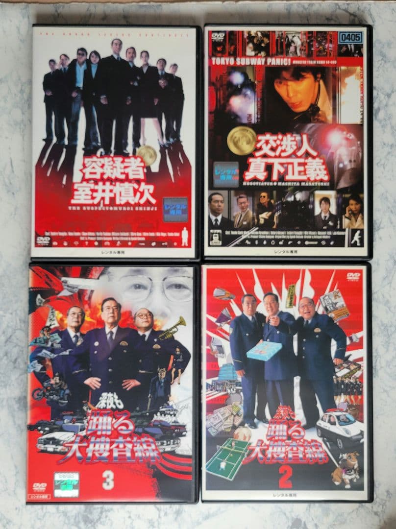 踊る大捜査線 DVD 全6巻 他　レンタル版