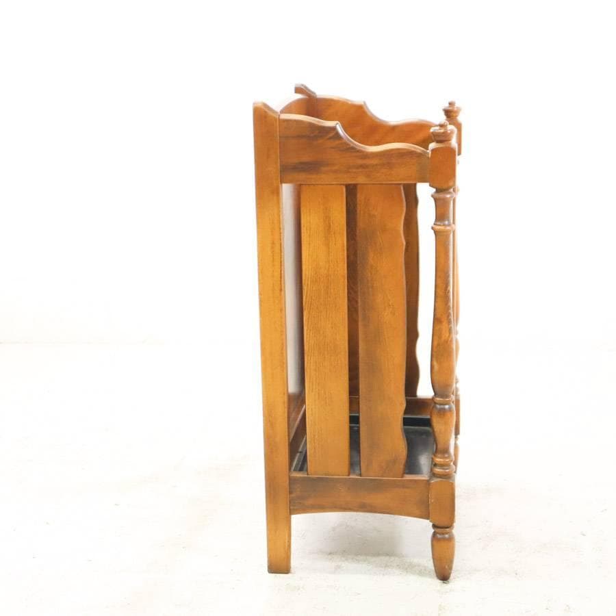 カリモク家具 karimoku コロニアル アンブレラスタンド 傘立て 籐張り