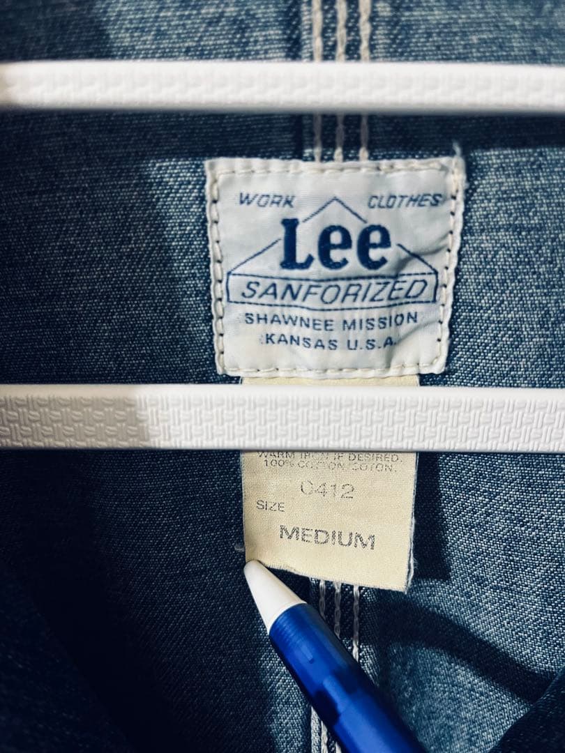 Lee デニムカバーオール Mサイズ