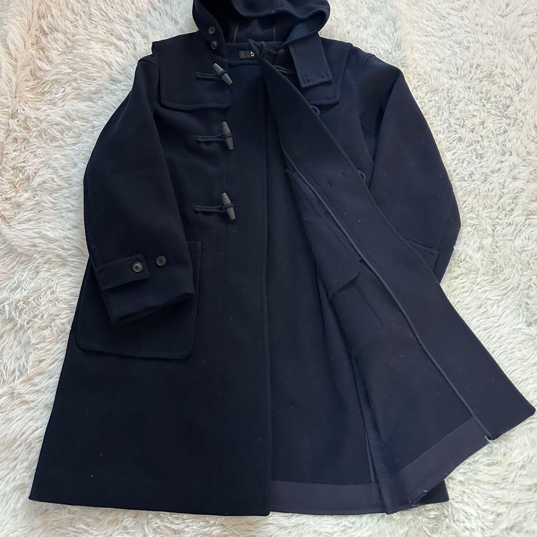 【美品✨】+J ユニクロ　ウール オーバーサイズ ダッフルコート　L