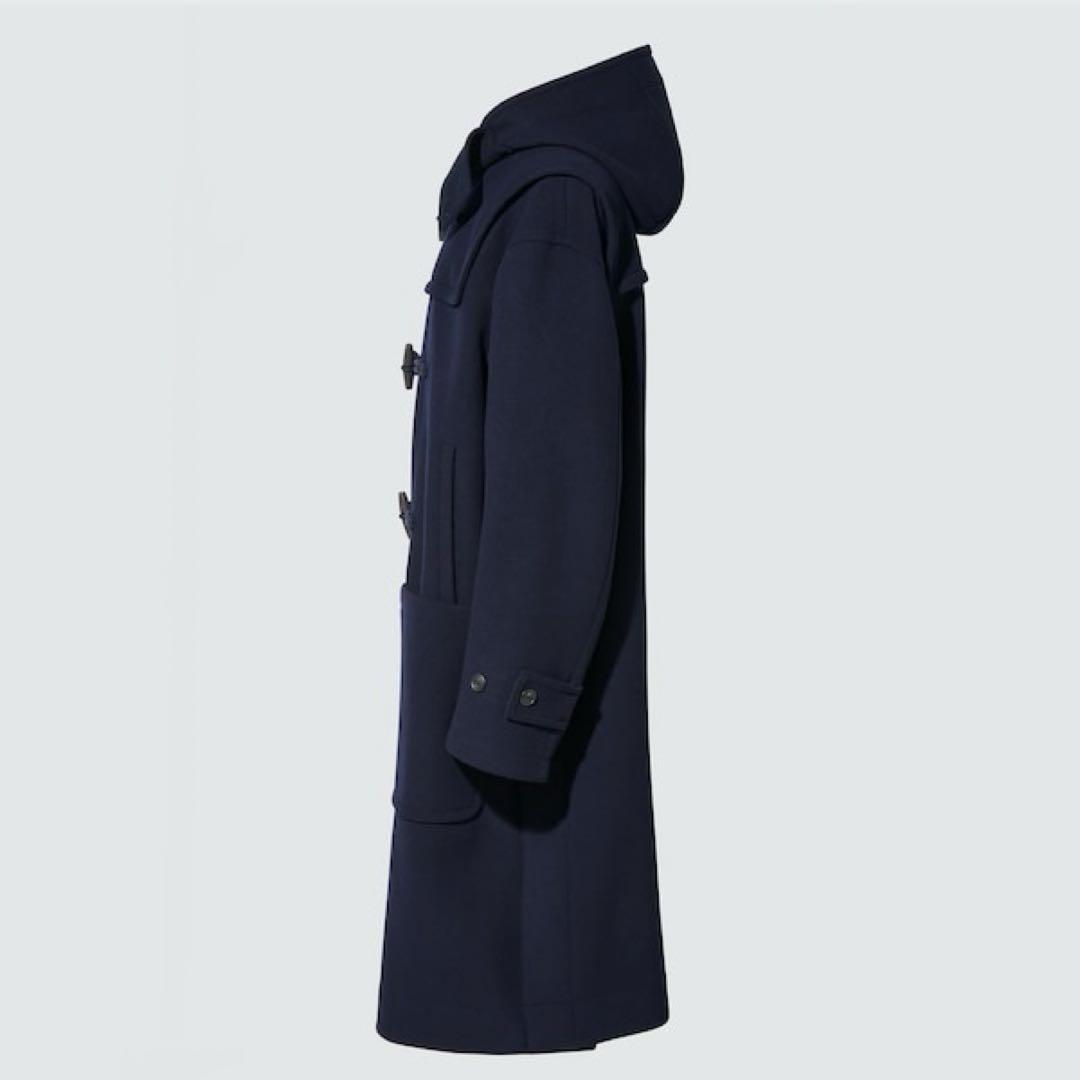 【美品✨】+J ユニクロ　ウール オーバーサイズ ダッフルコート　L
