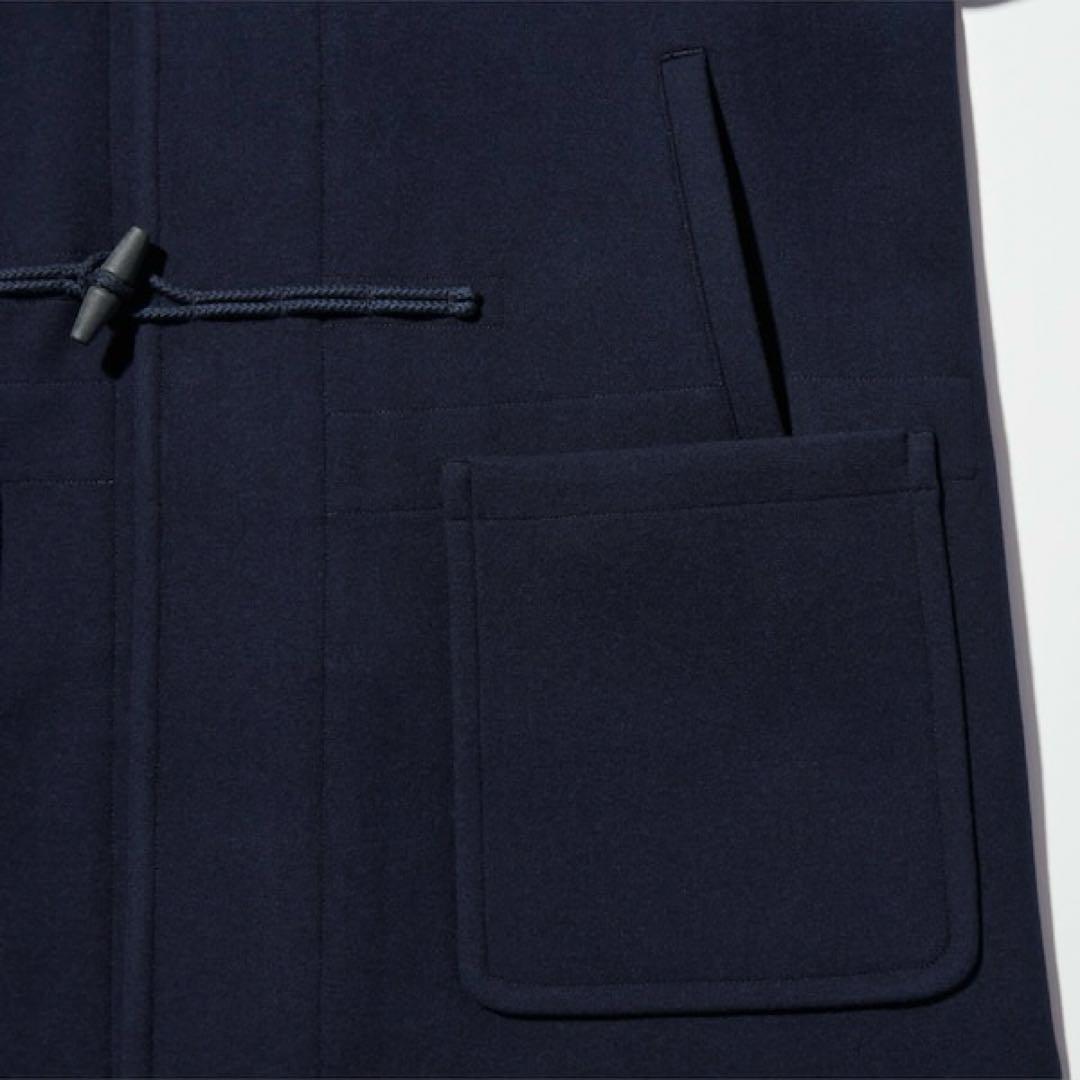 【美品✨】+J ユニクロ　ウール オーバーサイズ ダッフルコート　L