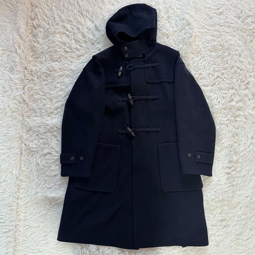 【美品✨】+J ユニクロ　ウール オーバーサイズ ダッフルコート　L