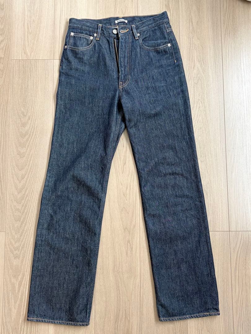 パンツ AURALEE HARD TWIST DENIM 5P PANTS