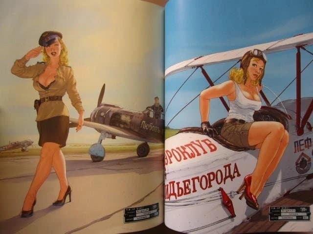 アート・デザイン・音楽 Pin-up Wings / Romain Hugault
