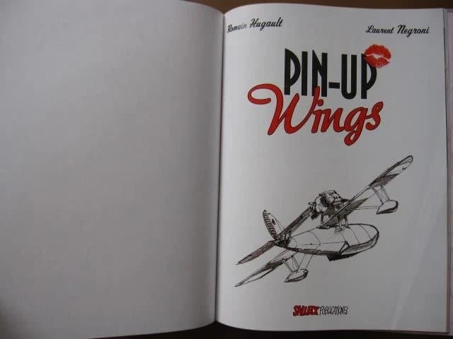 アート・デザイン・音楽 Pin-up Wings / Romain Hugault