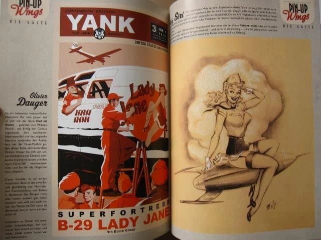 アート・デザイン・音楽 Pin-up Wings / Romain Hugault