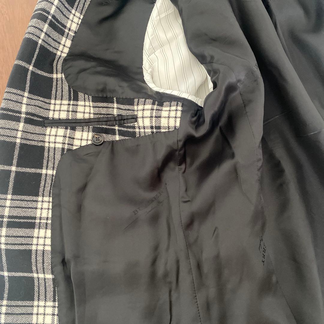 【美品 】BURBERRY バーバリー ジャケット チェック カシミヤ100%