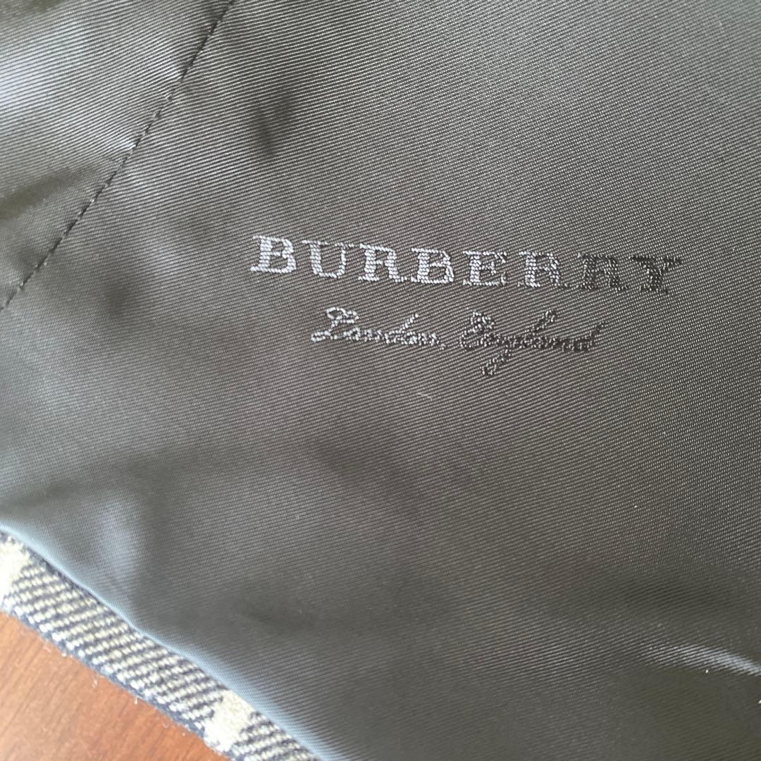 【美品 】BURBERRY バーバリー ジャケット チェック カシミヤ100%