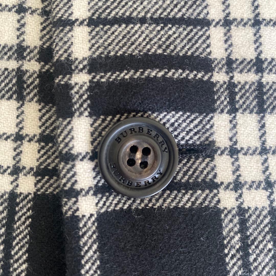 【美品 】BURBERRY バーバリー ジャケット チェック カシミヤ100%
