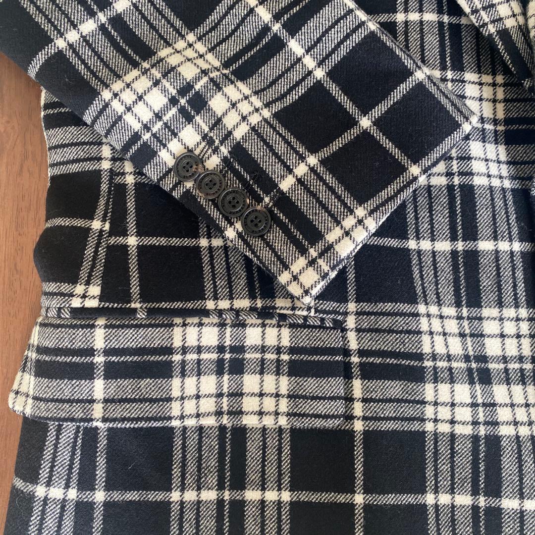 【美品 】BURBERRY バーバリー ジャケット チェック カシミヤ100%