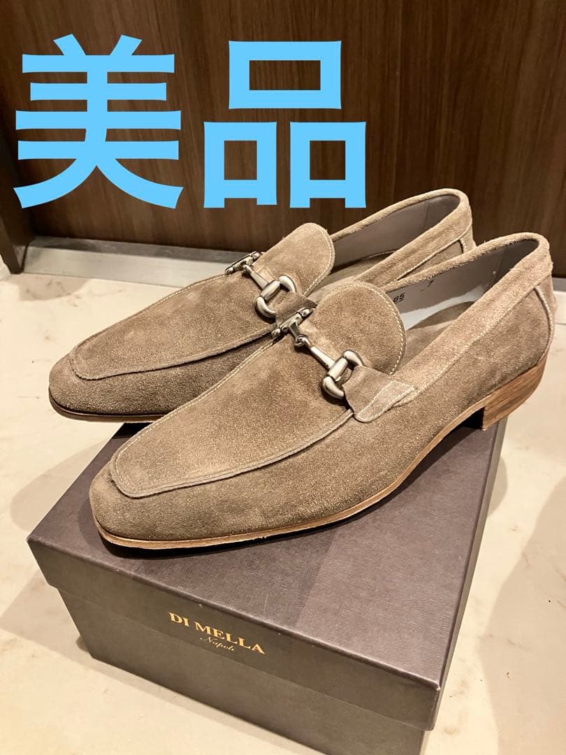 て*つ様 DI MELLA ディメッラ　本革　スエード　モカシン