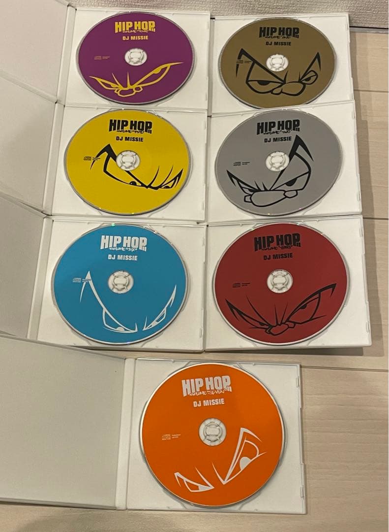 【バラ売り不可】DJ MISSIE HIP HOP vol.1-7 セット