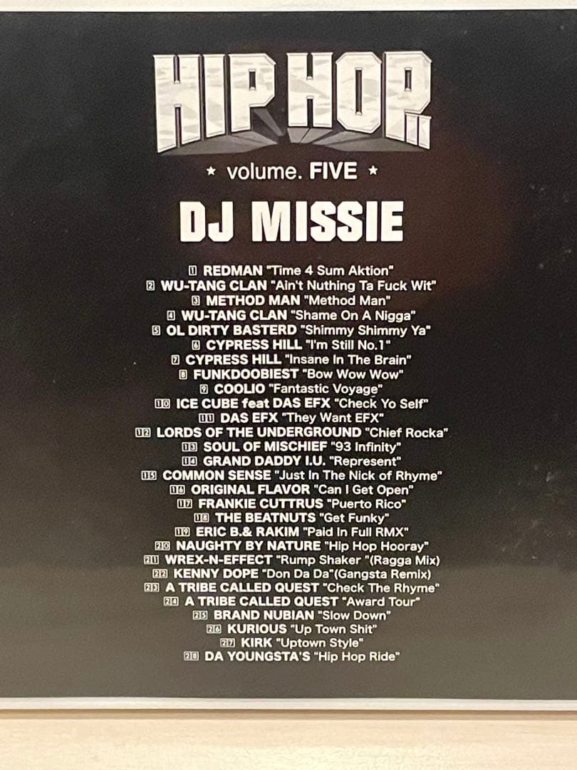 【バラ売り不可】DJ MISSIE HIP HOP vol.1-7 セット