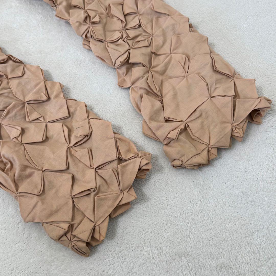 希少✨ISSEY MIYAKE ロング　立体プリーツ　コート　ハンドメイド