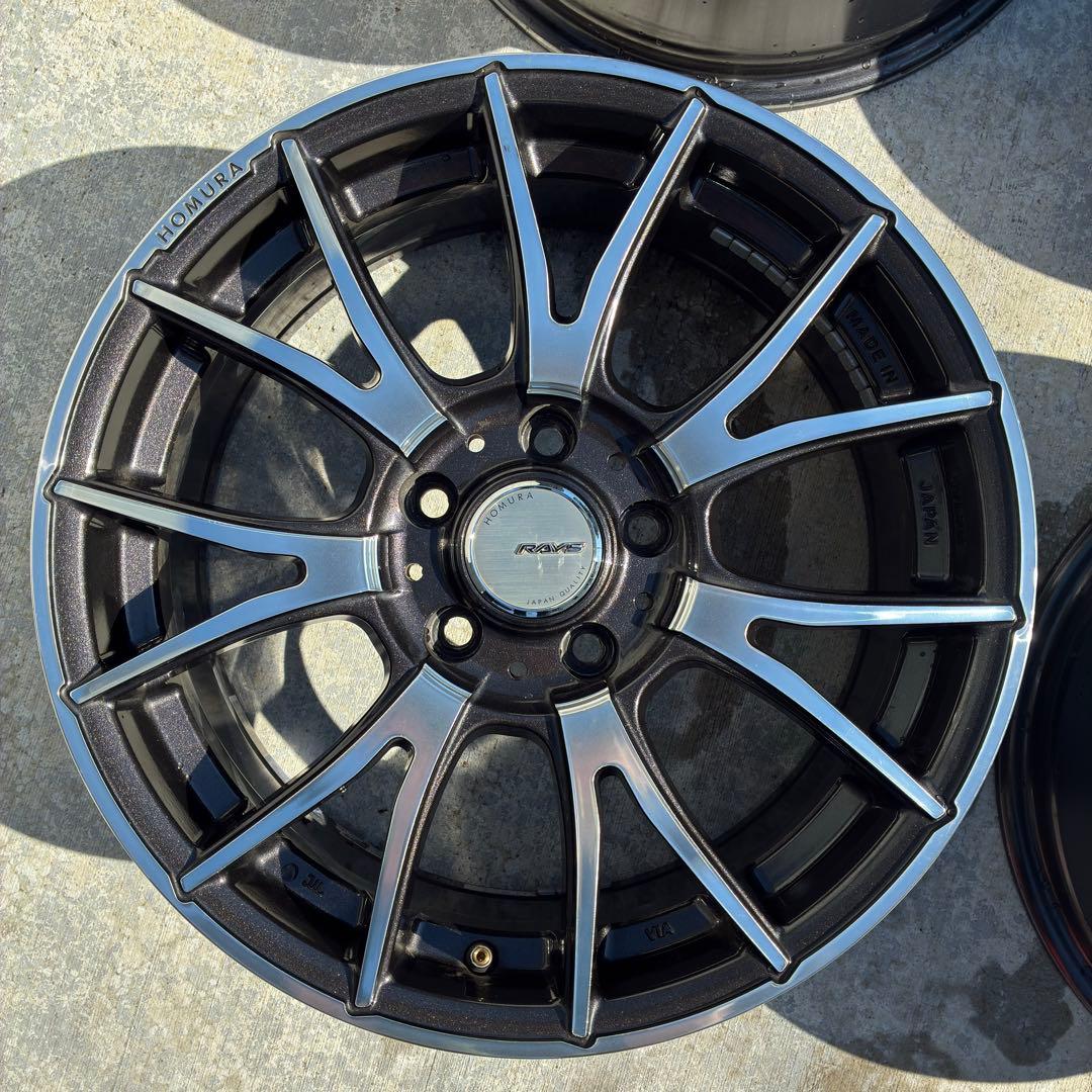パ*ー様 RAYS HOMURA 17×7J 4本セット
