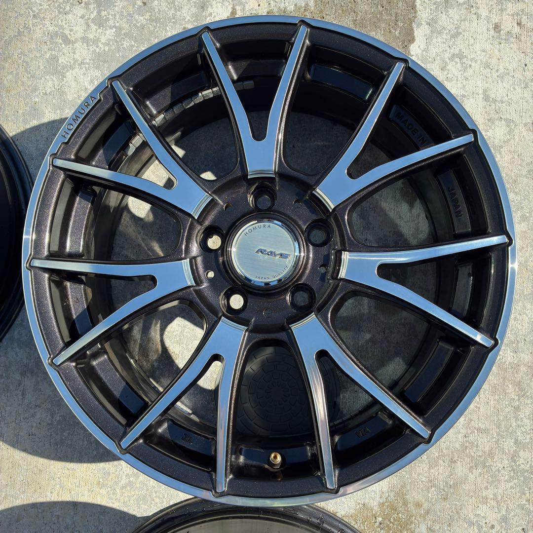 パ*ー様 RAYS HOMURA 17×7J 4本セット