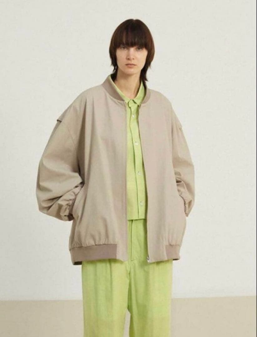 【限定価格】URU OVERSIZED ZIP UP BLOUSON 22SS