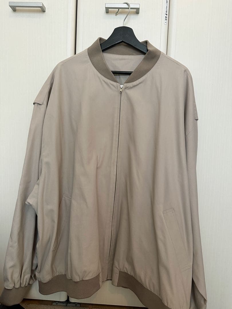 【限定価格】URU OVERSIZED ZIP UP BLOUSON 22SS