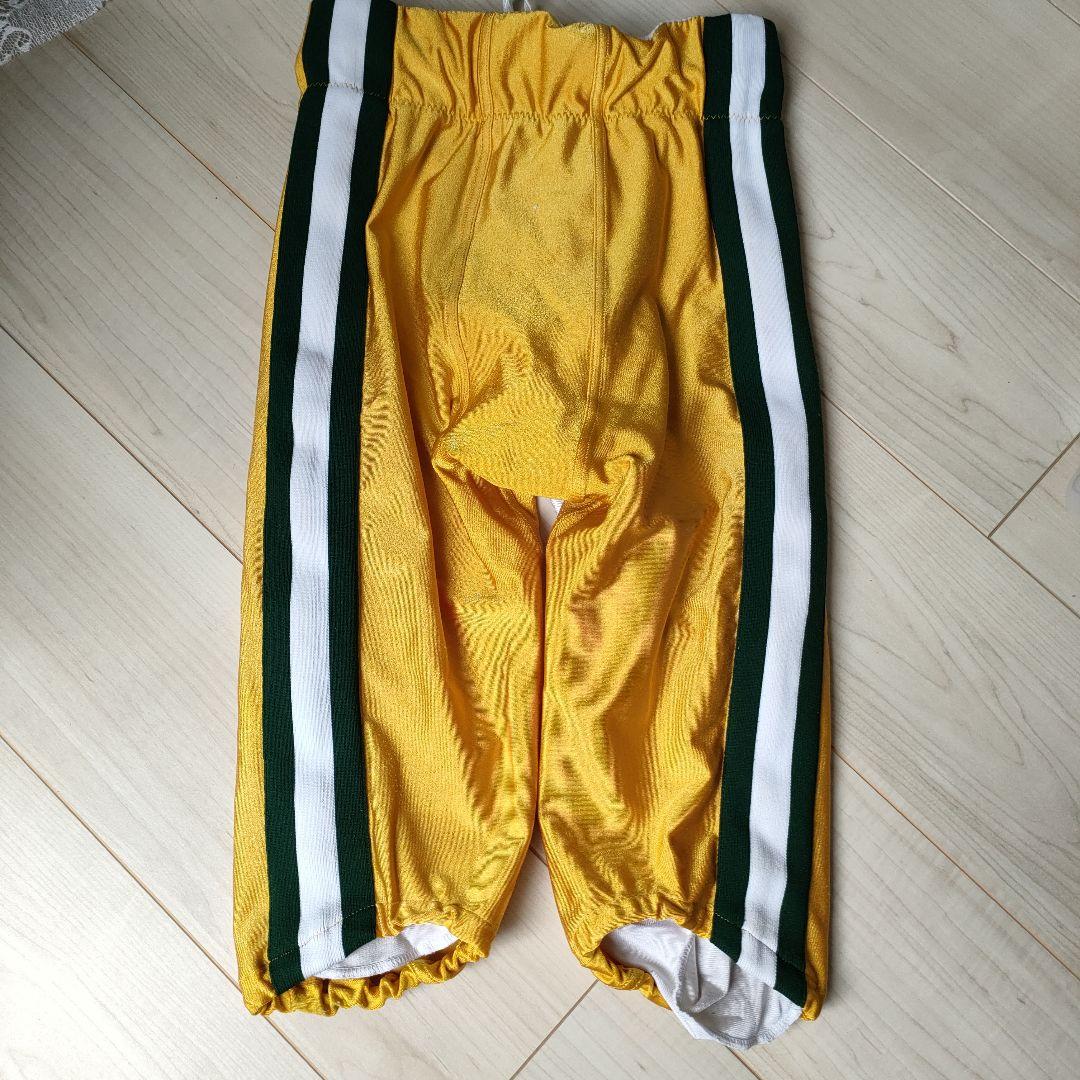 Mizuno アメリカンフットボールパンツ イエロー　S