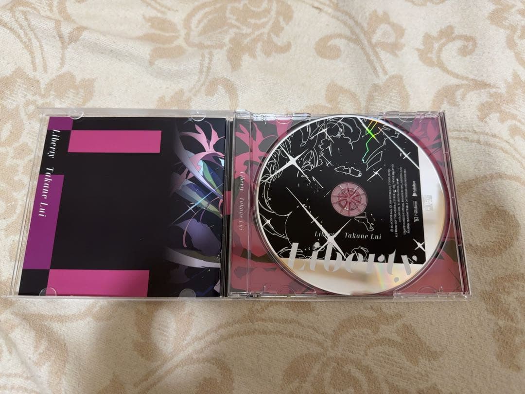 鷹嶺ルイ　1st Album Liberty 色紙、しおり付き