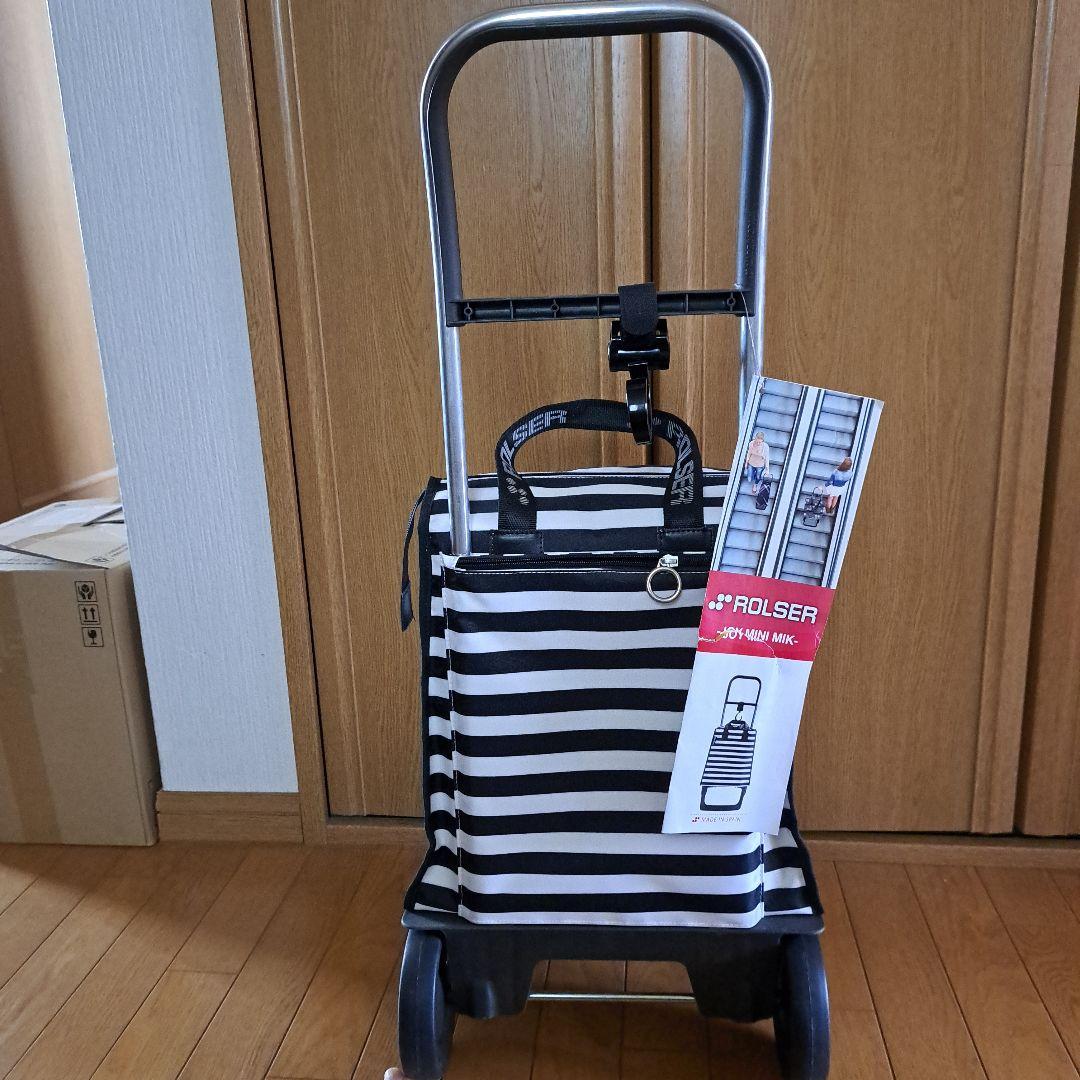 ROLSER ストライプ キャリーカート