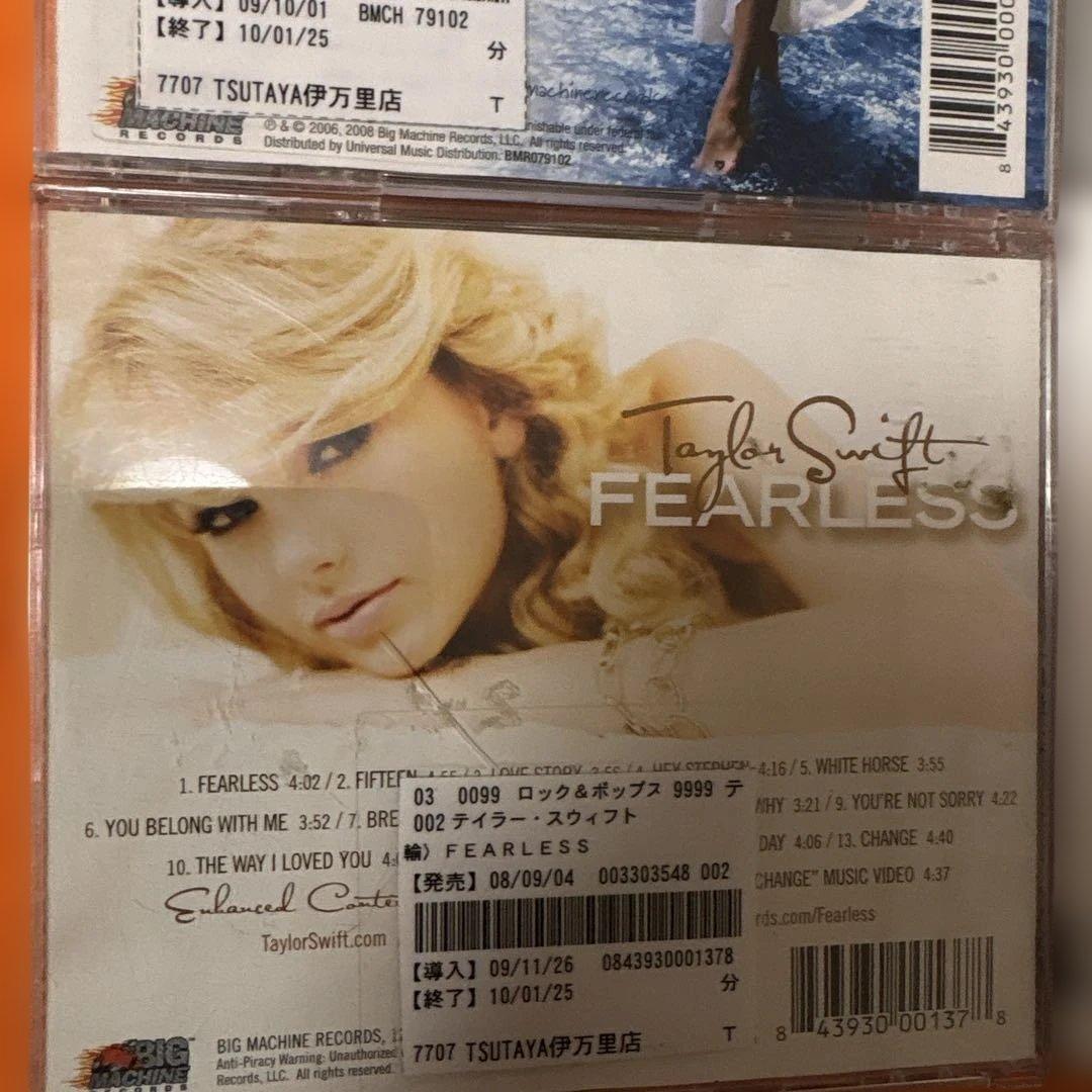 テイラー・スウィフト　CD 8枚セット