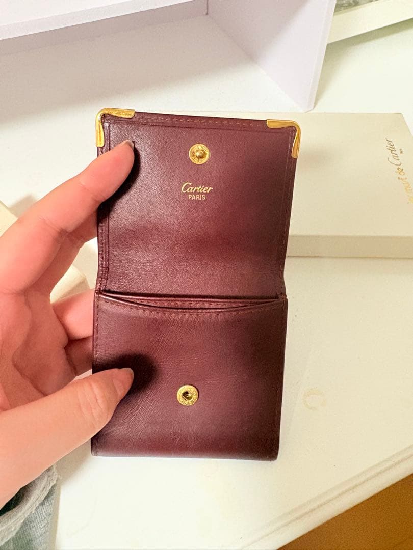 Cartier 財布 セット　箱付き