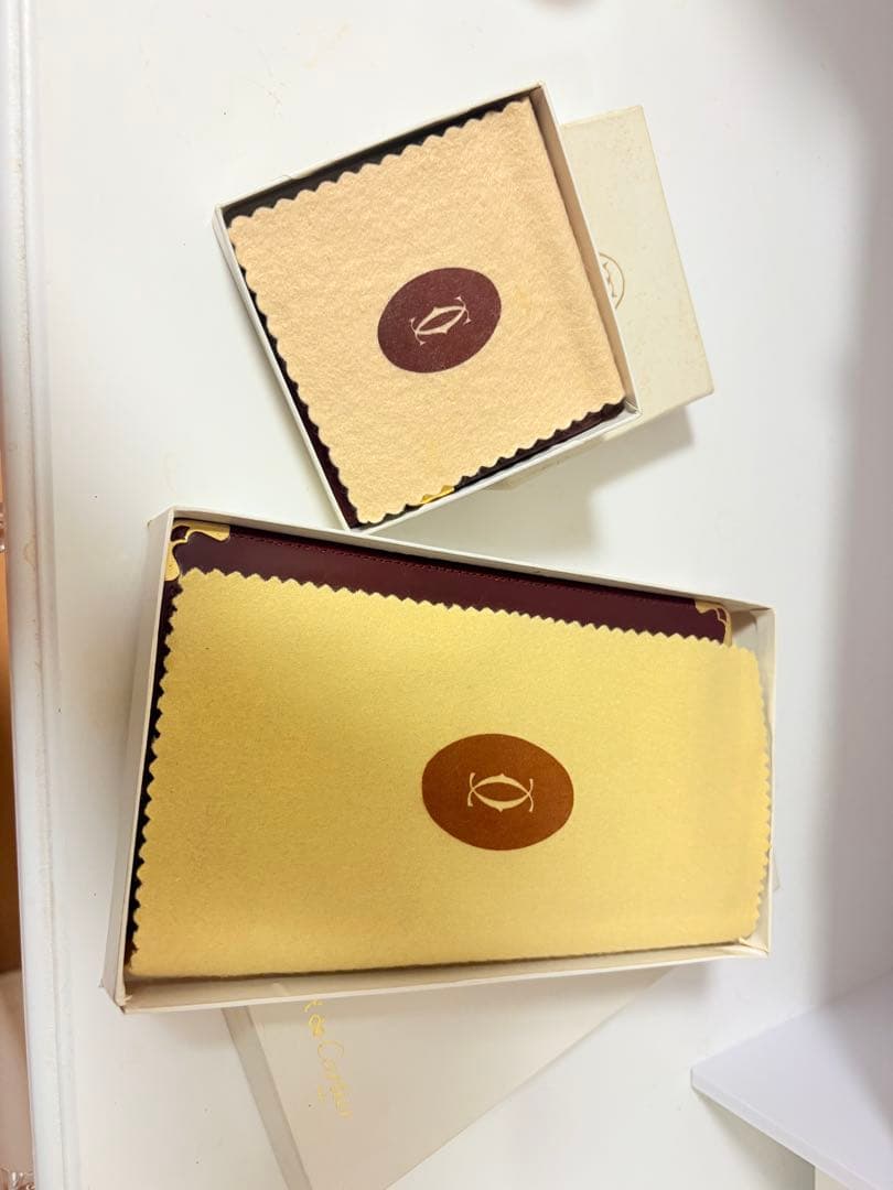 Cartier 財布 セット　箱付き