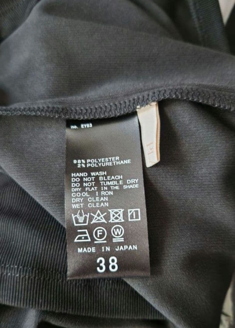 セール　翌日発送　今季新品　Plage リブタンクワンピース 　ブラック　38